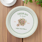 フレッシュオフ市場ファーマーズマーケットブライダルシャワー ペーパープレート