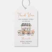 フレッシュオフ市場ブライダルシャワーメッセージカード ギフトタグ (正面)