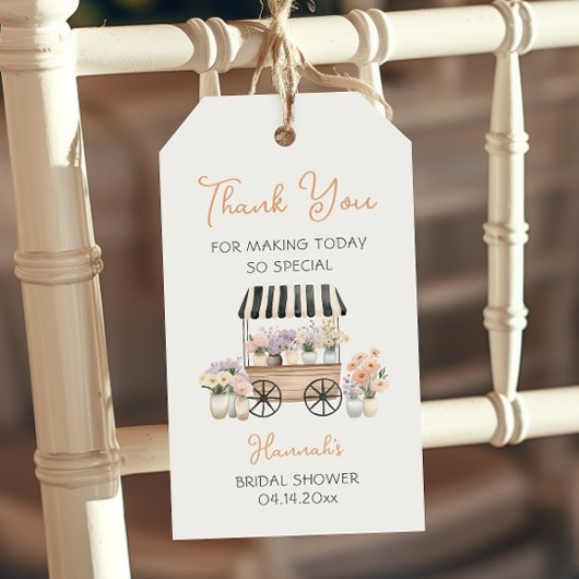 フレッシュオフ市場ブライダルシャワーメッセージカード ギフトタグ