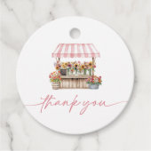 フレッシュオフ・ザ・マーケットブライダルシャワー フェイバータグ (正面)