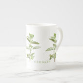 フレッシュオレガノボーン中国マグ ボーンチャイナマグカップ (正面右)
