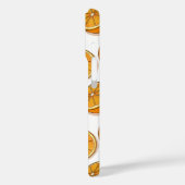 フレッシュオレンジ果実柑橘系シームレスパターン Case-Mate iPhoneケース (裏面 / 左)