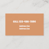 フレッシュオーガニックバイオエッグファーム 名刺 (裏面)