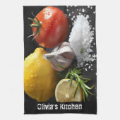 フレッシュオーガニックヘルシーグルメ キッチンタオル (縦)