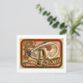 フレッシュカキヴィンテージボルチモアAd 1870年頃 ポストカード (スタンド正面)