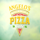 フレッシュカスタマイズホットピザカフェレストラン ウィンドウサイン (シート3)