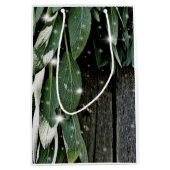 フレッシュカットのセージBarn-wood Twinkle Lights ミディアムペーパーバッグ (正面)