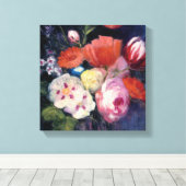 フレッシュカット春花 キャンバスプリント (インサイチュ (ウッドフロア))