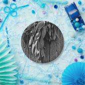 フレッシュカットSage Barn-woodグレースケール ペーパープレート (パーティー)