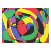 フレッシュカラーテーブルクロスカラフル- テーブルクロス (正面(横))