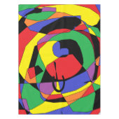 フレッシュカラーテーブルクロスカラフル- テーブルクロス (正面)