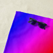 フレッシュカラービーチタオルネオンカラフルカラー ビーチタオル (インサイチュ)