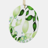 フレッシュガーデン離れズオンホワイト セラミックオーナメント (右)