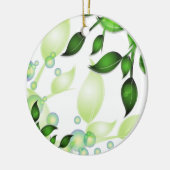 フレッシュガーデン離れズオンホワイト セラミックオーナメント (左)