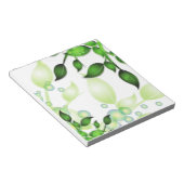 フレッシュガーデン離れズオンホワイト ノートパッド (アングル)