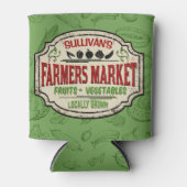 フレッシュガーデンADD NAME地元で栽培された農家市場 缶クーラー (正面)