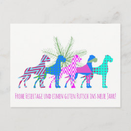 フレッシュクリスマスグレートデンマーク ポストカード