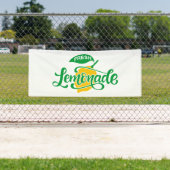 フレッシュクールレモネードのワードアート 横断幕 (インサイチュ)