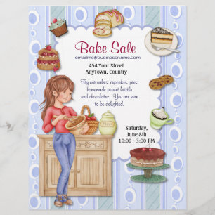 フレッシュグッドベイクセールフライヤー チラシ