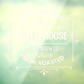 フレッシュグラウンドコーヒーハウスビジネス ウィンドウサイン (シート3)