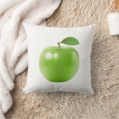 フレッシュグリーンアップル装飾用クッション クッション (ブランケット)