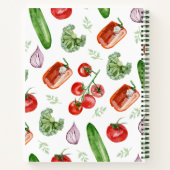 フレッシュグリーンレシピブック ノートブック (裏面)