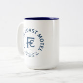 フレッシュコーストモーテルコーヒーマグ ツートーンマグカップ (正面左)