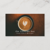 フレッシュコーヒー,バリスタ,カフェ,コーヒーハウス 名刺 (正面)