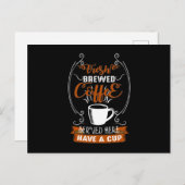 フレッシュコーヒー ポストカード (正面/裏面)