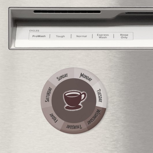 フレッシュコーヒーJavaキッチンオフィスオーガナイザー マグネット (インサイチュ (食洗機))