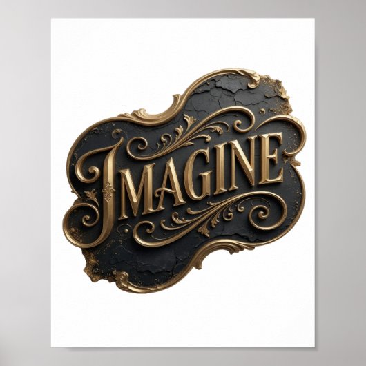 フレッシュゴールド IMAGINE ウェアラブルアート ポスター (正面)