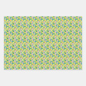 フレッシュサマーレモンボタニカルシトラス ラッピングペーパーシート (正面2)