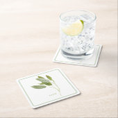 フレッシュサージスクエア紙コースター(+文字) スクエアペーパーコースター (インサイチュ)