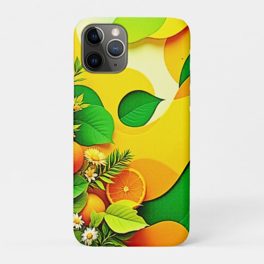 フレッシュシトラスサマーバイブスアート Case-Mate iPhoneケース (裏)