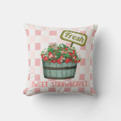 フレッシュスイートストロベリー装飾用クッション クッション (正面)