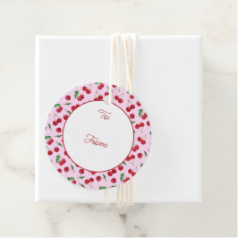 フレッシュスウィートさくらんぼ フェイバータグ