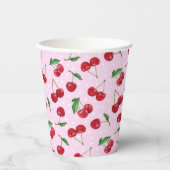フレッシュスウィートさくらんぼ 紙コップ (正面)