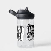 フレッシュスタートスクール名前をカスタムする ウォーターボトル (右面)