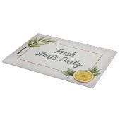 フレッシュスタート毎日レモングラスのカッティングボード カッティングボード (角)