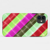 フレッシュストライプカラーモダンデザイン2 Case-Mate iPhoneケース (裏面(横))