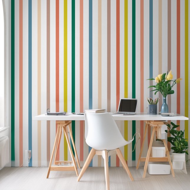 フレッシュストライプパターン壁紙 壁紙 (クリエイターアップロード済み)