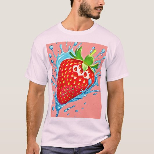 フレッシュストロベリーバースト Tシャツ (正面)