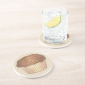 フレッシュス焼いたルーセルクラムマフィンベイクセールグルメ コースター (側面)