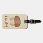 フレッシュス焼いたルーセルクラムマフィンベイクセールグルメ ラゲッジタグ (正面横)