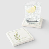 フレッシュタイム大理石コースター ストーンコースター (横)