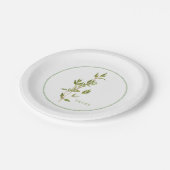 フレッシュタイム7インチラウンド紙プレート ペーパープレート (アングル)