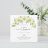 フレッシュデイジーバラフローラファーストコミューン 招待状 (スタンド正面)