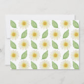 フレッシュデイジーフローラファーストコミューン招待状 招待状 (裏面)