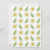 フレッシュデイジーフローラファーストコミューン招待状 招待状 (裏面)