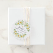 フレッシュデイジーフローラファーストホーリーコミューンメッセージカード フェイバータグ (インサイチュ)